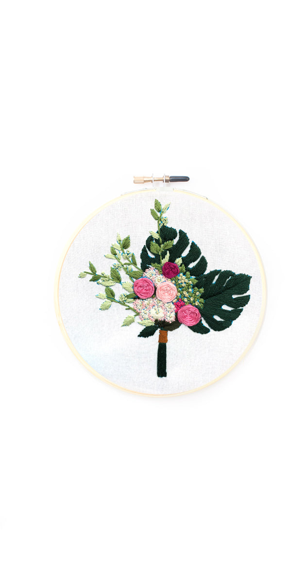 KINUA flower embroidery kit – Lost & Found