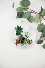 Load image into Gallery viewer, Plants Embroidery Kit &quot;Shelf Life&quot;
